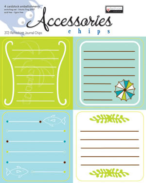Arctic Frog - Refreshing Journal Chips     (sold in 3's)